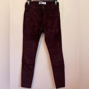 Old Navy rockstar super skinny mid-rise corduroy pants
